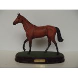 Beswick "Red rum" on a plinth 22cm