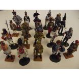 Twenty Del Prado figures