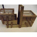 Cantilever sewing box