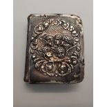 Edwardian silver mounted pocket bible