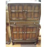 Old charm style cocktail cabinet