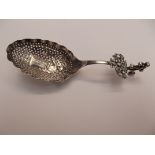 Oriental silver sifter, stamped 930, 13 cm