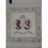 1937 Coronation handkerchief