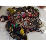 Large collection of costume jewellery