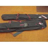 Two tricast fishing holdalls