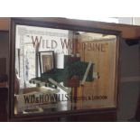 Wild woodbin advertising mirror