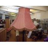 Standard lamp with shade