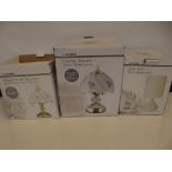 3 boxed touch lamps