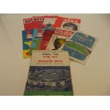 Collection of early football programs to include C