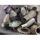 Large box of ceramics