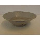 Ming shipwreck bowl with green glaze, Museum numbe