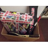 Box to include tennis rackets, scaletrix style gam