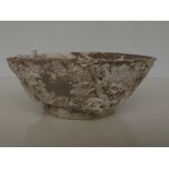 Chinese shipwreck bowl with sea encrustation, 14th