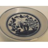 Tek Sing shipwreck plate with floral pattern, numb