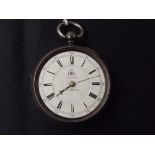 Silver cased wristwatch for spares and repairs