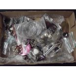 Box of costume jewellery