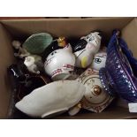 Box of ceramics