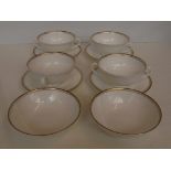 Royal Doulton part soup set