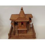 Model of an Oriental Bamboo House