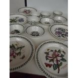 Collection of Port Marrion plates and bowls