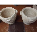 Two large planters