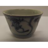 Chinese Tek Sing shipwreck lotus pattern tea bowl,