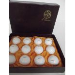 Collection of presentation golf balls St.Andrews -