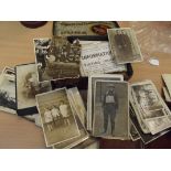 Large collection of ephemera, some military relate