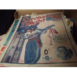 Collection of vintage sheet music