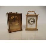 H Samuel carriage clock together with a William Wi