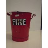 Fire bucket and contents