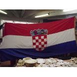 Large Croatian flag