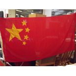 Large Chinese flag