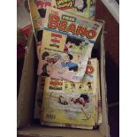 Large collection of Beano comics