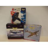 Three corgi diecast aviation models