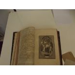 Victorian Holy Bible dated 1886, with original rec