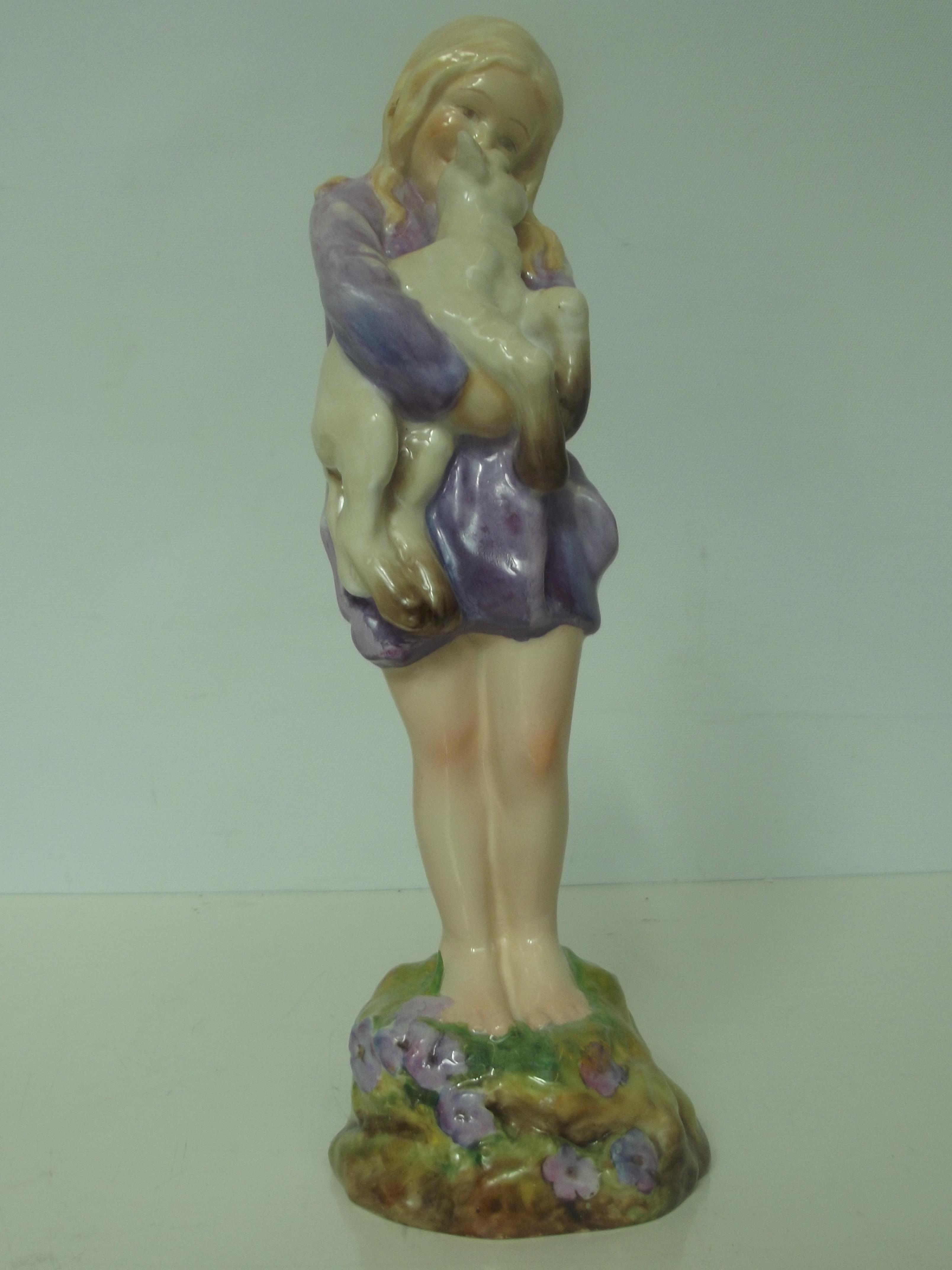 Royal Worcester figure 'Spring' modelled by F.G Do