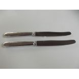 2x German Rostfrei Solingen knives with Swastika &