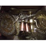 Box of brass and copper