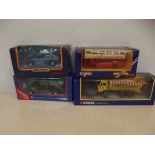 4 collectable model cars