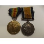 Great war pair awarded to 1599 corporal E Axon of