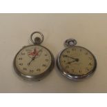 One stop watch and one pocket watch suggested for