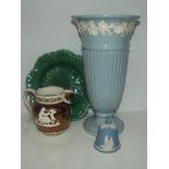 A group of wedgwood to include a large queens ware