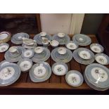 Royal Doulton dinner service in the rose elegans