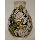 Moorcroft baluster vase in the Phoebe Summer patte