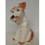 Sylvac figure of a terrier, number 1380, height 29