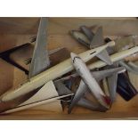 Wooden box to include British air tour planes