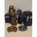 Collection of doctor who figures