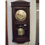 1930's pendulum wall clock