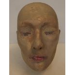 Mid 20th resinous head, height 22cm